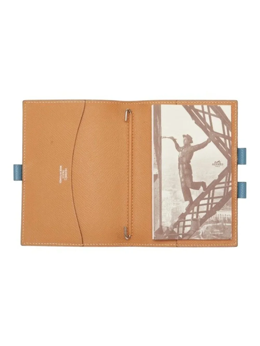 Hermes Agenda PM Cover Blue Jean Veau Epsom